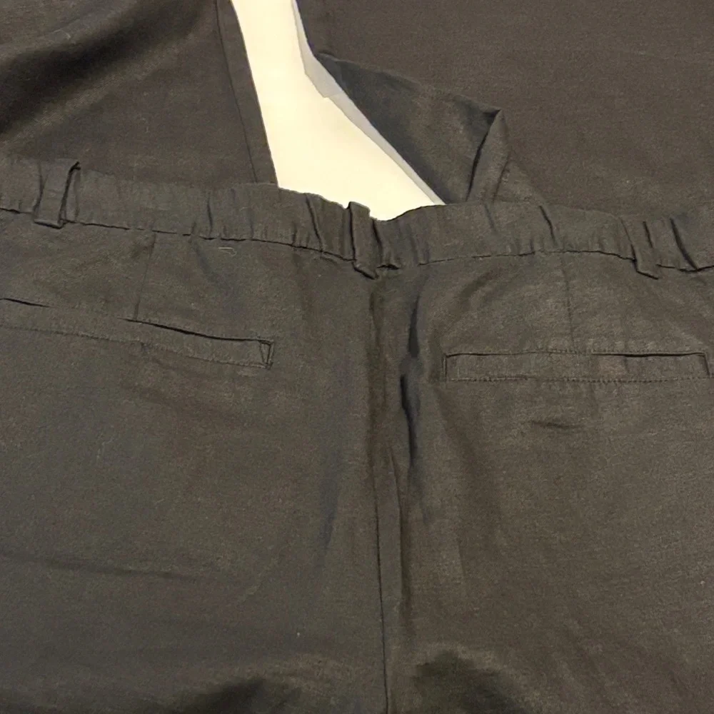 Gap Black wide leg pants trousers 20 New - Picture 12 of 12